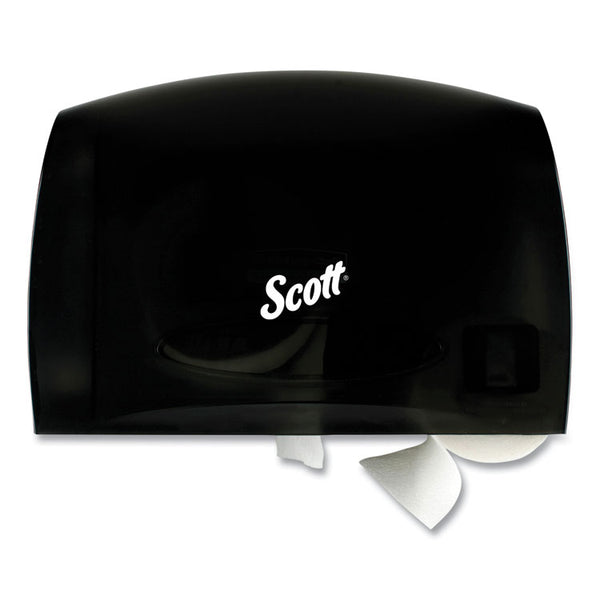Scott® Essential Coreless Jumbo Roll Tissue Dispenser for Business, 14.25 x 6 x 9.75, Black (KCC09602)