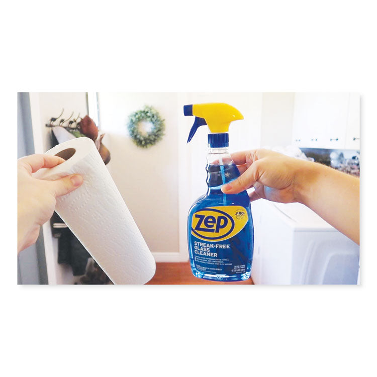 Zep Commercial® Streak-Free Glass Cleaner, Pleasant Scent, 32 oz Spray Bottle (ZPEZU112032EA)