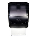 San Jamar® Integra Lever Roll Towel Dispenser, 11.5 x 11.25 x 13.5, Black Pearl (SJMT850TBK)