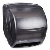 San Jamar® Integra Lever Roll Towel Dispenser, 11.5 x 11.25 x 13.5, Black Pearl (SJMT850TBK)