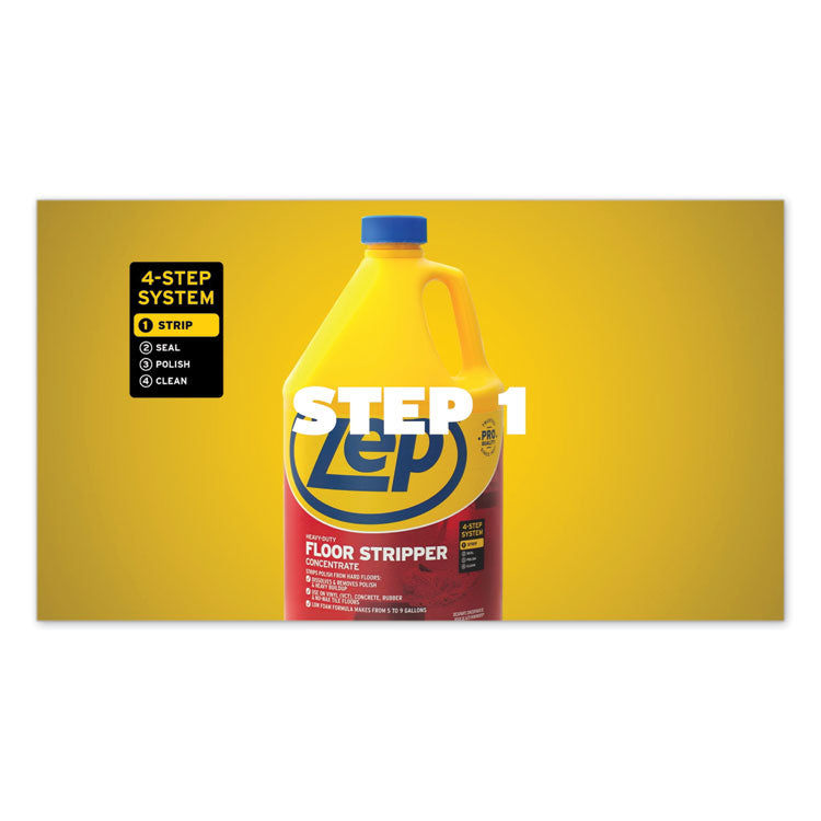 Zep Commercial® Floor Stripper, Unscented, 1 gal, 4/Carton (ZPEZULFFS128CT) Case of 4