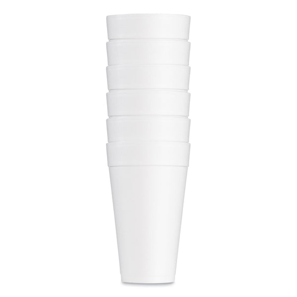 Dart 32TJ32 White 32 Ounce Foam Cups (32TJ32DART) Case of 500