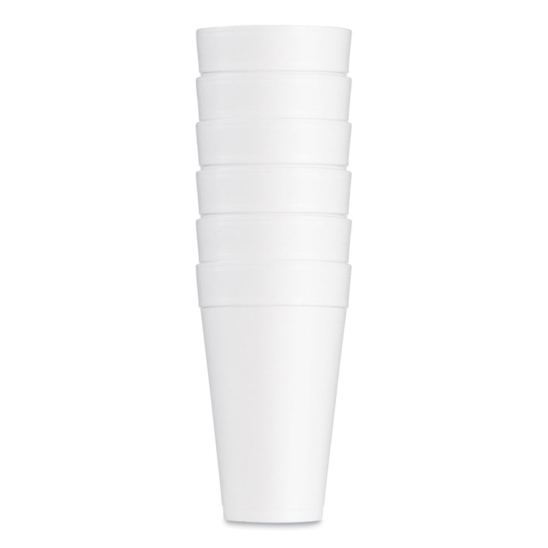 Dart 32TJ32 White 32 Ounce Foam Cups (32TJ32DART) Case of 500