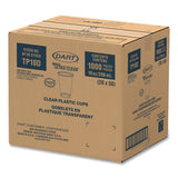 SOLO® Ultra Clear PET Cups, 10 oz, Tall, 50/Bag, 20 Bags/Carton (DCCTP10DCT)