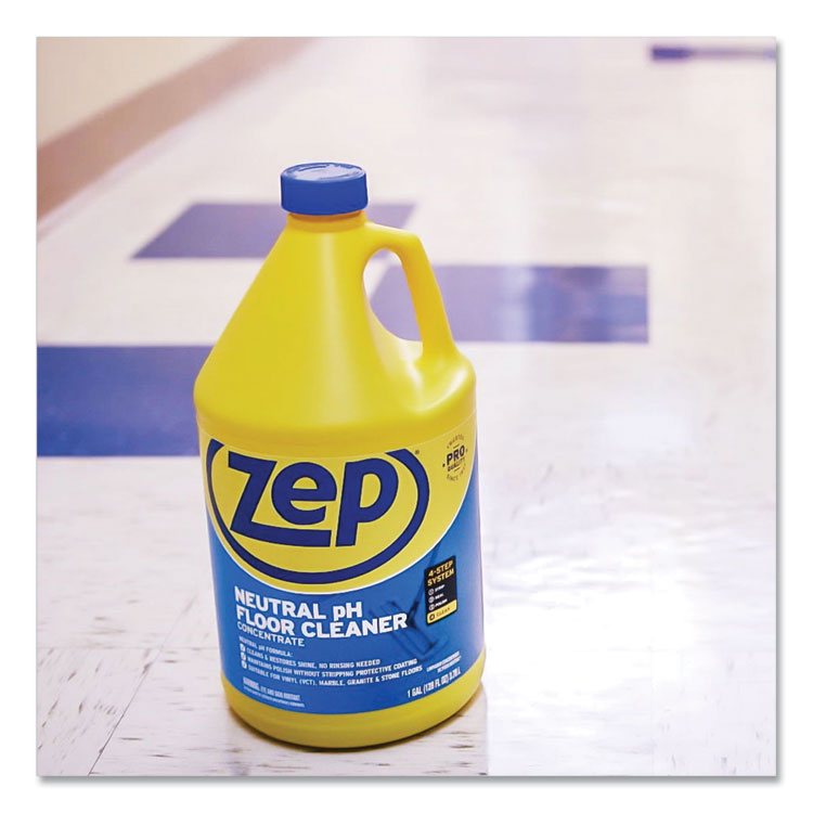 Zep Commercial® Neutral Floor Cleaner, Fresh Scent, 1 gal Bottle (ZPEZUNEUT128EA) Each