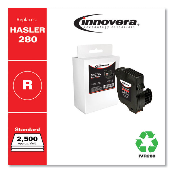 Innovera® Remanufactured Red Postage Meter Ink, Replacement for IM-280 (ISINK2IMINK2), 2,500 Page-Yield (IVR280) Each