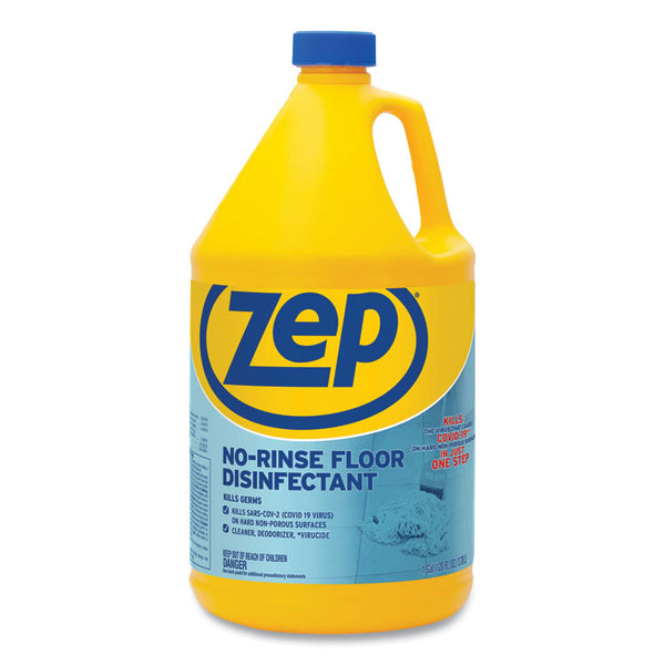 Zep Commercial® No-Rinse Floor Disinfectant, 1 gal Bottle (ZPEZUNRS128EA)