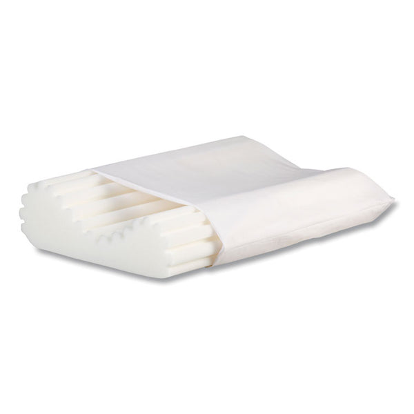 Core Products® Econo-Wave Pillow, Standard, 22 x 5 x 15, White (COE103) Each