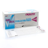Sure-Check® Sterilization Pouch Ethylene Oxide (EO) Gas / Steam 2-1/4 X 4 Inch Transparent Self Seal Film (783388_BX) 200/BX