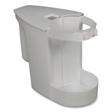 Impact® Super Toilet Bowl Caddy, Plastic, White (IMP100EA) Each