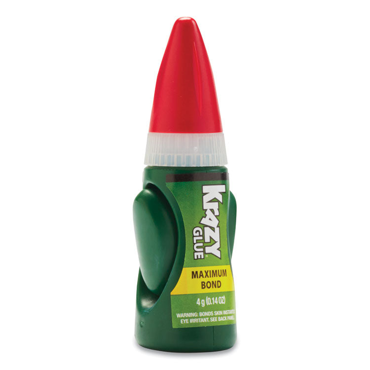 Krazy Glue® Maximum Bond Krazy Glue EZ Squeeze Gel, 0.14 oz, Dries Clear (EPIKG49048MR) Each