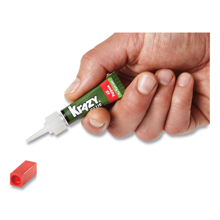 Krazy Glue® All Purpose Instant Gel, 0.07 oz, Dries Clear (EPIKG86648R) Each