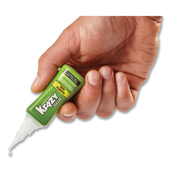Krazy Glue® Maximum Bond Krazy Glue, 0.52 oz, Dries Clear (EPIKG48948MR) Each