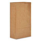 General Grocery Paper Bags, 35 lb Capacity, #6, 6" x 3.63" x 11.06", Kraft, 500 Bags (BAGGK6500)
