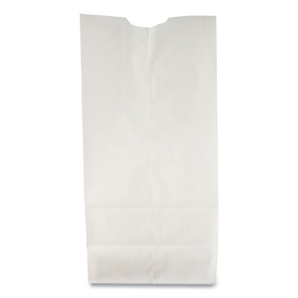 General Grocery Paper Bags, 30 lb Capacity, #2, 4.31" x 2.44" x 7.88", White, 500 Bags (BAGGW2500)