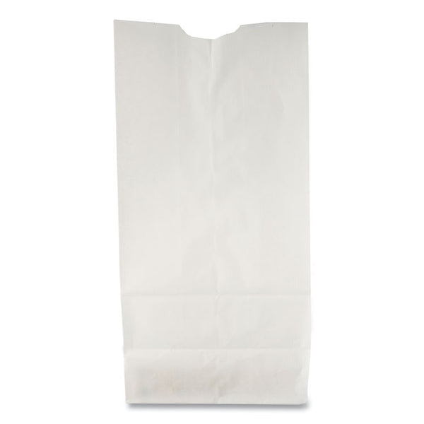 General Grocery Paper Bags, 35 lb Capacity, #6, 6" x 3.63" x 11.06", White, 500 Bags (BAGGW6500)