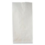 General Grocery Paper Bags, 35 lb Capacity, #6, 6" x 3.63" x 11.06", White, 500 Bags (BAGGW6500)