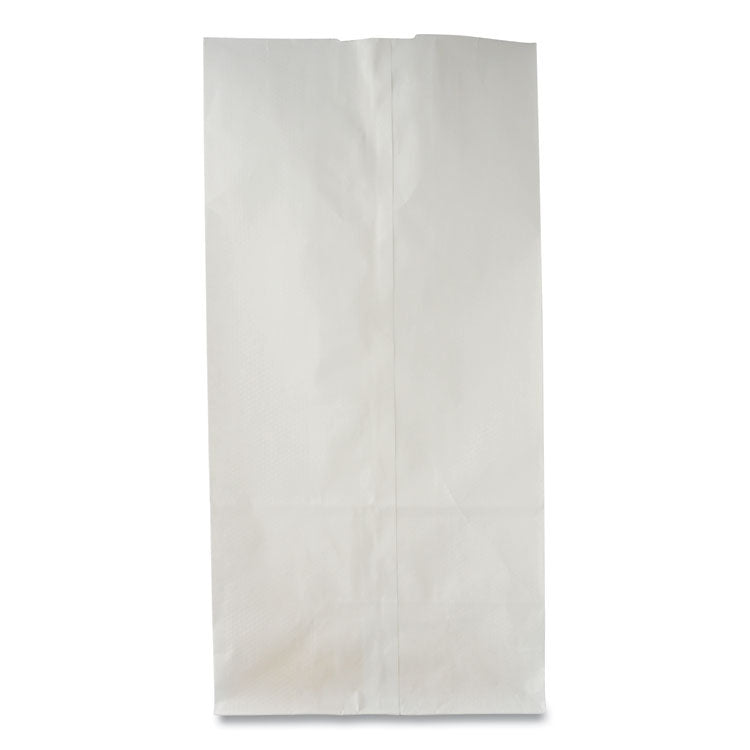 General Grocery Paper Bags, 35 lb Capacity, #6, 6" x 3.63" x 11.06", White, 500 Bags (BAGGW6500)