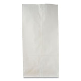 General Grocery Paper Bags, 35 lb Capacity, #8, 6.13" x 4.17" x 12.44", White, 500 Bags (BAGGW8500) Case of 500