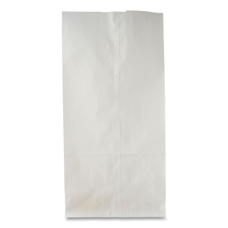 General Grocery Paper Bags, 35 lb Capacity, #8, 6.13" x 4.17" x 12.44", White, 500 Bags (BAGGW8500) Case of 500