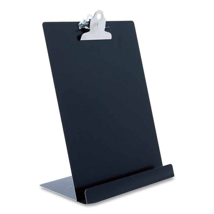 Saunders Free Standing Clipboard and Tablet Stand, 1" Clip Capacity, Letter Size: Holds 8.5 x 11 Sheets, Black (SAU22521) Each