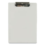 Saunders Acrylic Clipboard, 0.5" Clip Capacity, Holds 8.5 x 11 Sheets, Clear (SAU21565) Each