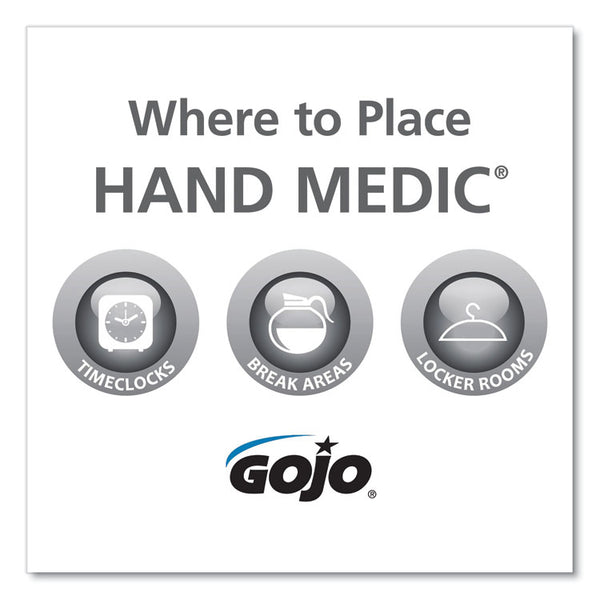 GOJO® HAND MEDIC Professional Skin Conditioner, 685 mL Refill, 4/Carton (GOJ874504)