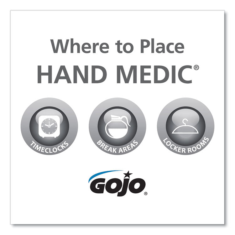 GOJO® HAND MEDIC Professional Skin Conditioner, 685 mL Refill, 4/Carton (GOJ874504) Case of 4