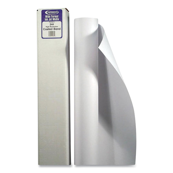 Alliance Wide Format Professional Coated Bond, 2" Core, 24 lb Bond Weight, 36" x 150 ft, Matte White (TST2585) Each