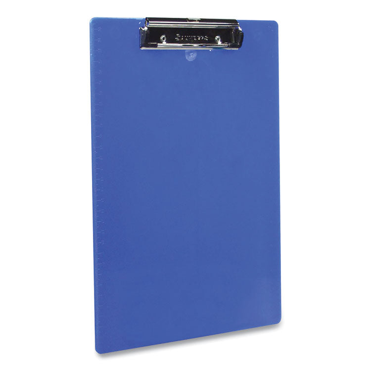 Saunders Recycled Plastic Clipboard, 0.5" Clip Capacity, Holds 8.5 x 11 Sheets, Cobalt (SAU21582) Each