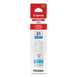 Canon® 4537C001 (GI-21) Ink, Cyan (CNM4537C001) Each