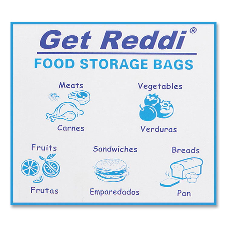 Inteplast Group Food Bags, 8 qt, 0.85 mil, 8" x 18", Clear, 1,000/Carton (IBSPB080418)