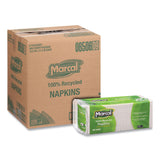 Marcal® 100% Recycled Luncheon Napkins, 11.4 x 12.5, White, 400/Pack, 6PK/CT (MRC6506) 6 Packs