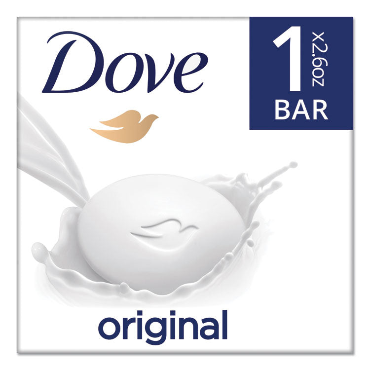 Dove® White Beauty Bar, Light Scent, 2.6 oz, 36/Carton (UNI61073CT)