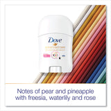 Dove® Invisible Solid Antiperspirant Deodorant, Floral Scent, 0.5 oz, 36/Carton (UNI66801CT) Case of 36