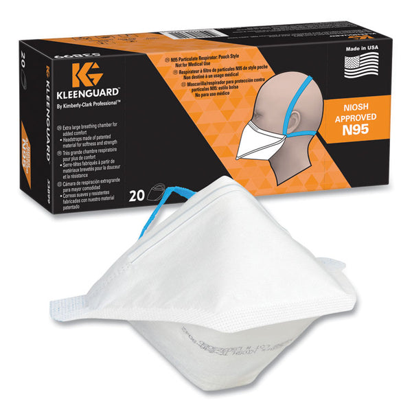 KleenGuard™ N95 Respirator, Regular Size, 20/Box (KCC53899) Box of 20