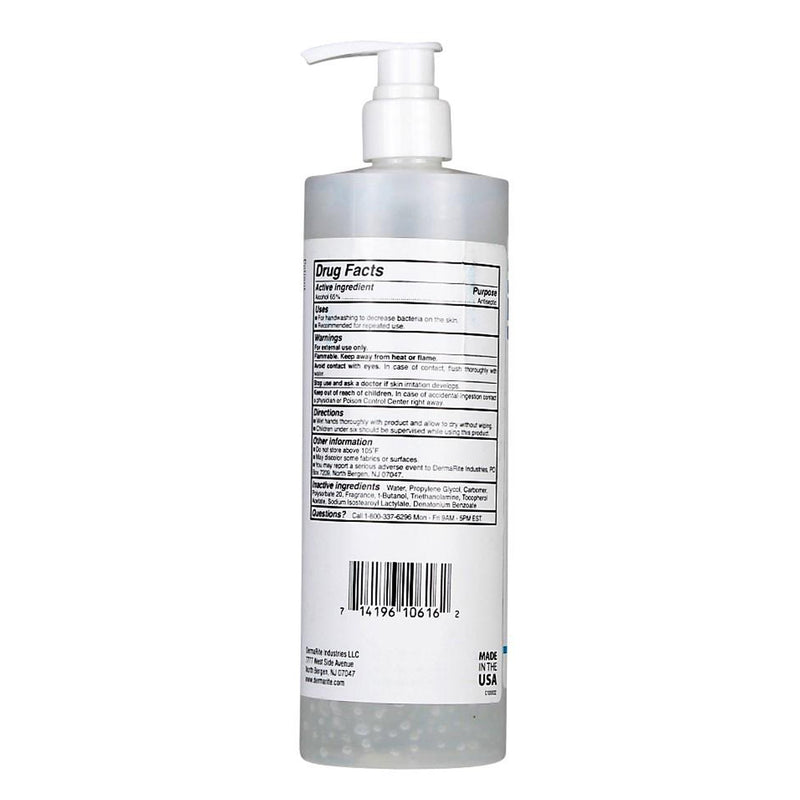 GelRite® Hand Sanitizer 16 oz. Ethyl Alcohol Gel Pump Bottle (576310_EA) 1/EA
