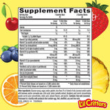 L'il Critters® Multivitamin Supplement Vitamin A / Ascorbic Acid / Vitamin D 2,100 IU - 400 IU - 20 mg Strength Gummy 70 per Bottle Assorted Fruit Flavor (830733_BT) 1/BT