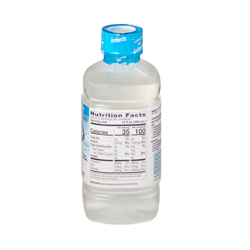 Pedialyte® Classic Oral Electrolyte Solution Unflavored 33.8 oz. Electrolyte (200307_CS) 8/CS