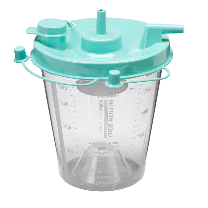 Hi-Flow™ Rigid Suction Canister 800 mL Sealing Lid (544102_EA) 1/EA