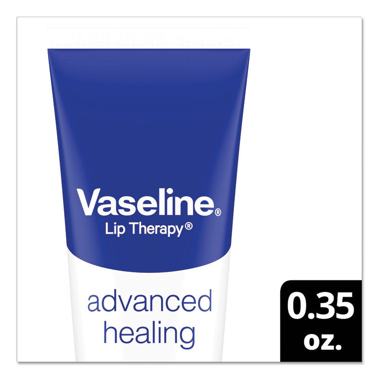 Vaseline® Lip Therapy Advanced Lip Balm, Original, 0.35 oz Tube, 72/Carton (UNI75000CT) Case of 72