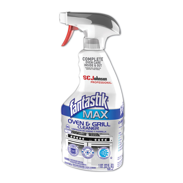 Fantastik® MAX MAX Oven and Grill Cleaner, 32 oz Bottle (SJN323562) Each