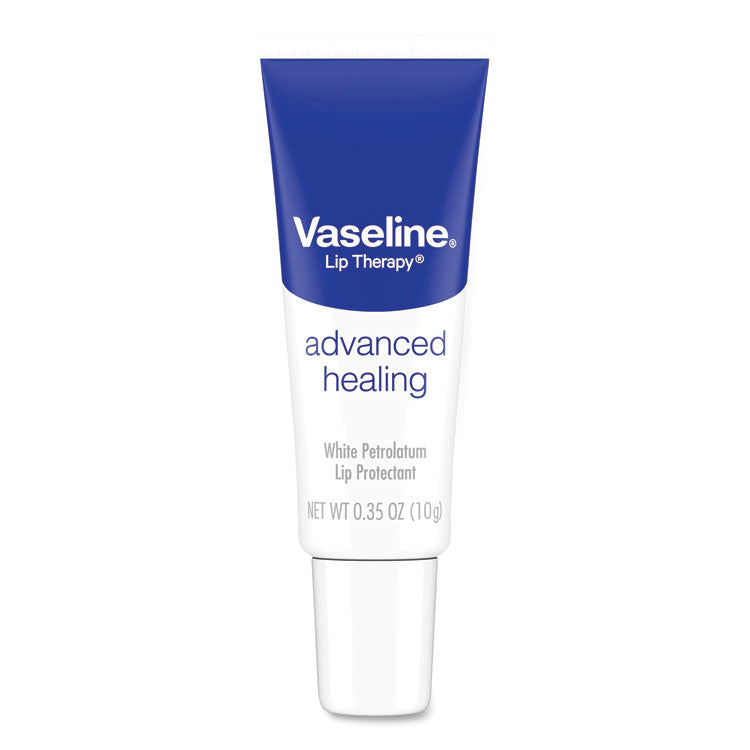 Vaseline® Lip Therapy Advanced Lip Balm, Original, 0.35 oz Tube, 72/Carton (UNI75000CT) Case of 72
