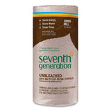 Seventh Generation® Natural Unbleached 100% Recycled Paper Kitchen Towel Rolls, 2-Ply, Individually Wrapped, 11 x 9, 120/Roll, 30 Rolls/Carton (SEV13720CT) Case of 30