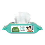 Seventh Generation® Free and Clear Baby Wipes, 7 x 7, Unscented, White, 64/Flip Top Pack, 12 Packs/Carton (SEV34208CT) 12 Packs