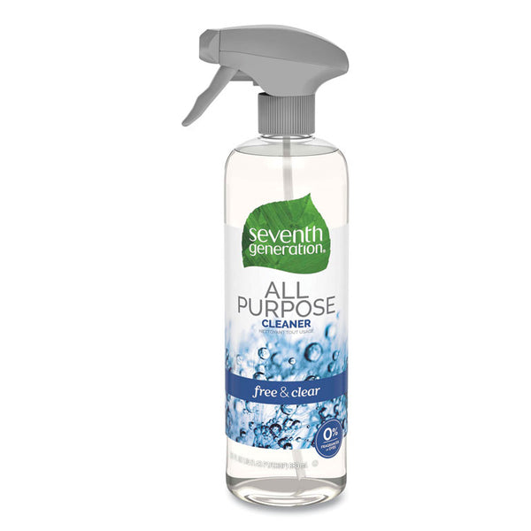 Seventh Generation® Natural All-Purpose Cleaner, Free and Clear/Unscented, 23 oz Trigger Spray Bottle (SEV44713EA)