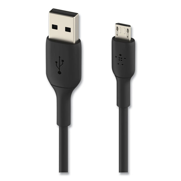 Belkin® BOOST CHARGE USB-A to Micro USB ChargeSync Cable, 3.3 ft, Black (BLKCAB005BT1MBK)