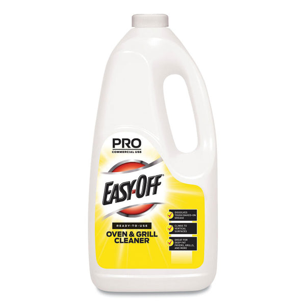 Professional EASY-OFF® Ready-to-Use Oven and Grill Cleaner, Liquid, 2 qt Bottle, 6/Carton (RAC80689CT) Case of 6