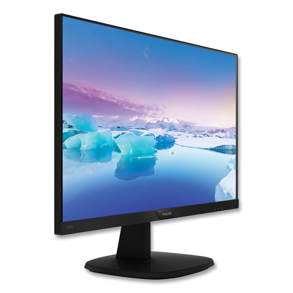 Philips® V-Line Full HD LCD Monitor23.8" Widescreen, IPS Panel, 1920 Pixels x 1080 Pixels (PSP243V7QJAB) Each