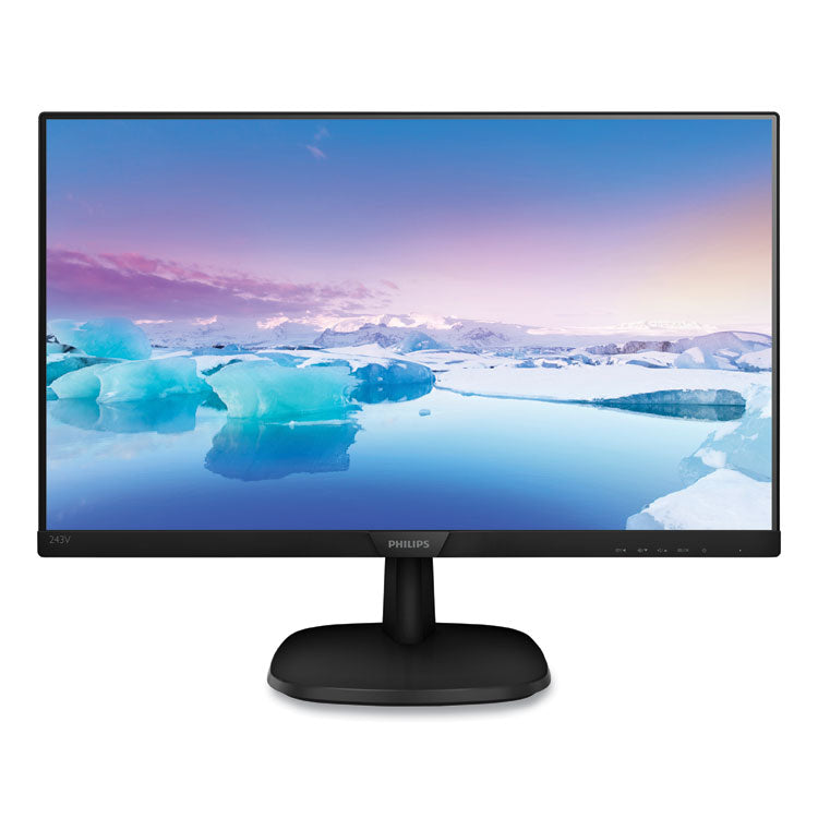 Philips® V-Line Full HD LCD Monitor23.8" Widescreen, IPS Panel, 1920 Pixels x 1080 Pixels (PSP243V7QJAB) Each